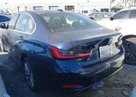 2024 BMW 330E из США, поврежденный, VIN 3MW39FF05R8E83594